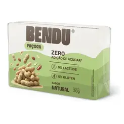 PAÇOCA ZERO NATURAL BENDU 20G