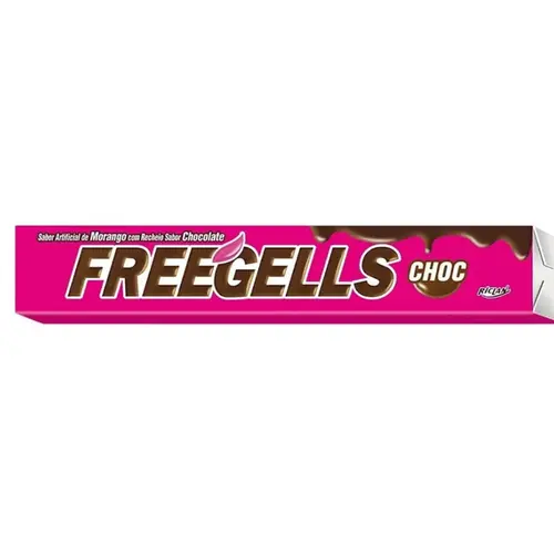 DROPS FREEGELLS MORANGO CHOCOLATE 27,9G
