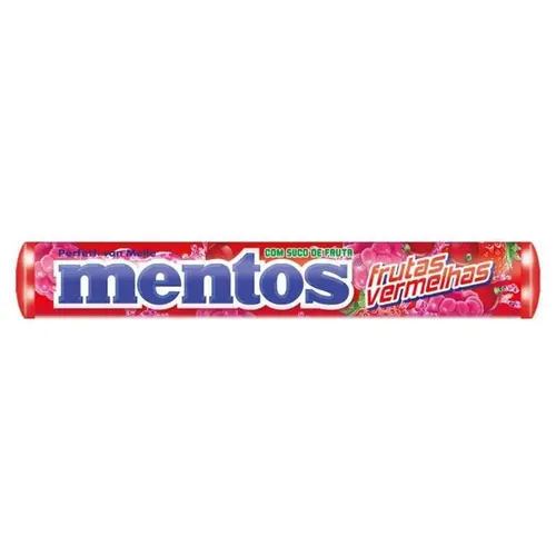 Bala Mentos Stick Frutas Vermelhas 37,5g