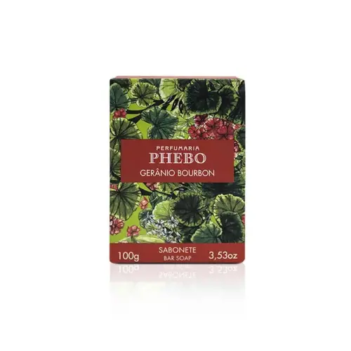 Sabonete em Barra Phebo Gerânio Bourbon 100g