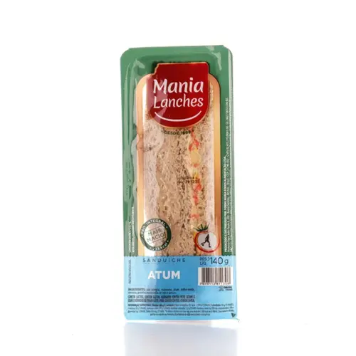 Sanduiche Natural Mania Lanches Atum 140g