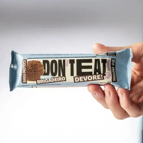 Barra de Proteína Dont Eat Sabor Brigadeiro 40g
