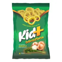 Salgadinho Kid + Sabor Cebola e Salsa 100g