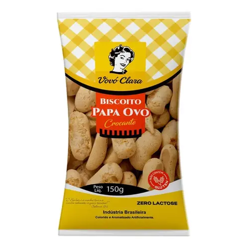Biscoito Vovó Clara Papa Ovo 150g