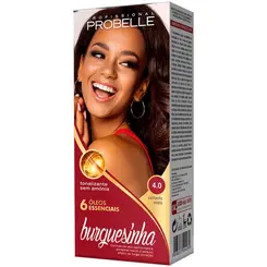 Tintura Probelle Burguesinha 4.0 Castanho Médio 50ml