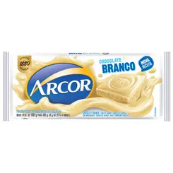 Chocolate Arcor Barra Branco ao Leite 80g