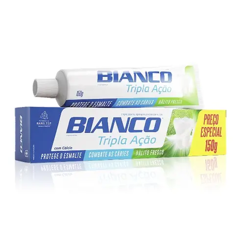 Creme Dental Bianco Tripla Ação 150g