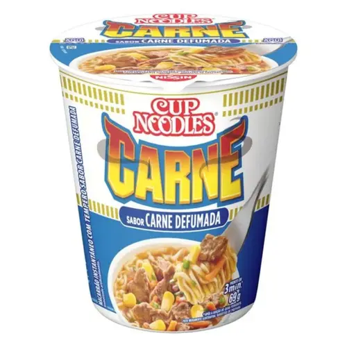 Cup Noodles Nissin Carne Defumada 69g