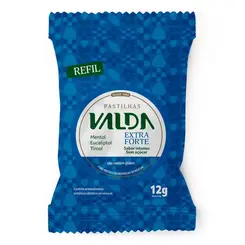 Pastilha Valda Extra Forte Sem Açúcar 12g