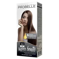 Tintura Probelle Super Bonita 5.0 Castanho Claro