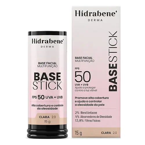 Hidrabene Base Stick Clara 2.0 FPS 50 15g