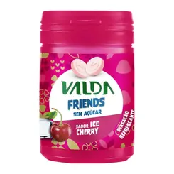 Pastilhas Valda Friends Ice Cherry Sem Açúcar 25g