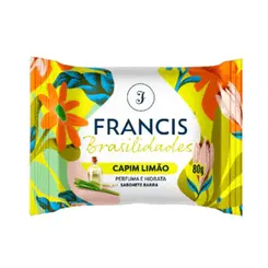Sabonete em barra Francis Brasilidades Capim Limão 80g