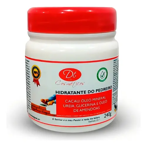 Creme Hidratante Para Pés De Pedreiro DT Cosméticos 240g