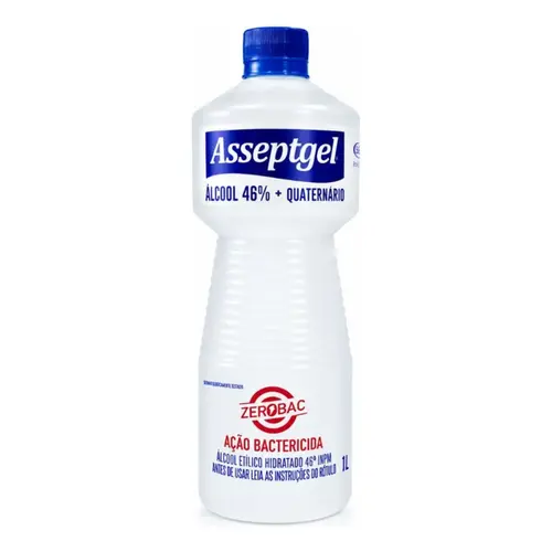 Desinfetante Azulim Zerobac Cristal 1l