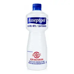 Desinfetante Azulim Zerobac Cristal 1l