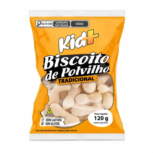 Biscoito de Polvilho Kid+ Palito Tradicional 120g