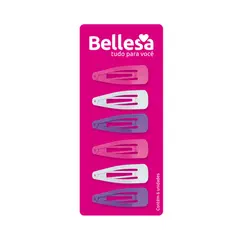 Tic-Tac Médio Bellesa Colorido com 6 Unidades