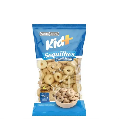 Biscoito Sequilhos Kid+ Tradicional 350g