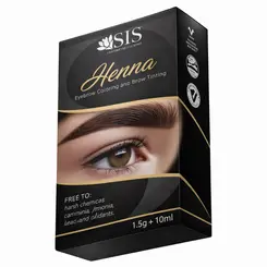 Isis Rezende Makeup Henna para Sobrancelhas Cor Castanho Escuro