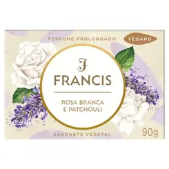 Sabonete Francis Rosa Branca e Patchouli 90g