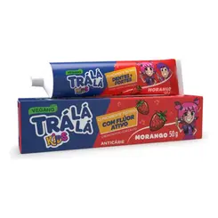 Creme Dental Trá Lá Lá Kids Morango 50g