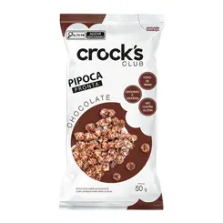 Crocks Club Pipoca Chocolate 50g