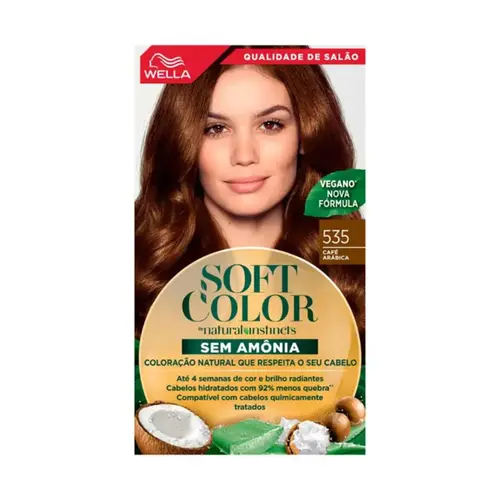 Tinta de Cabelo  Soft Color Cafés Especiais - 535