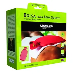 Bolsa de Água Quente Mercur Tamanho G Bordô com 1 Unidade