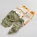Kit Roupa de Bebê 4 peças 2 Body + 2 Mijão Malha 100% Algodão M Neutro
