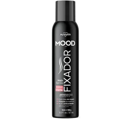 Spray Fixador de Cabelo Extra Forte Mood Care My Health 150ml / 90g