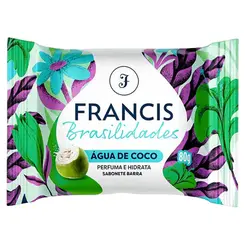 Sabonete Francis Brasilidades Branco Agua De Coco 80g