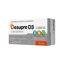 Desupre D3 1000ui com 40 comprimidos Arte Nativa