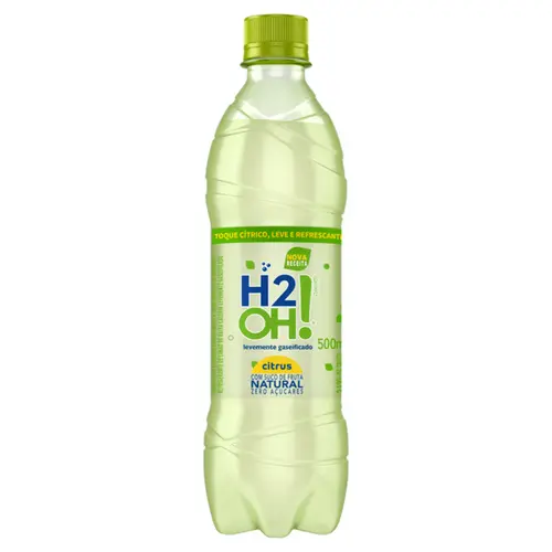 Refrigerante Citrus Zero Açúcar H2OH! Garrafa 500ml
