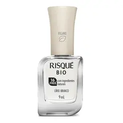 Esmalte Cremoso Risqué Bio Lírio Branco 9ml