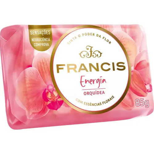 Sabonete Francis Suave Orquidea Rosa Claro 85g
