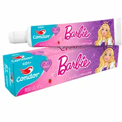 Pasta de Dente Infantil Condor Barbie Anticáries 50g