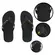 Chinelo Rider Street Masculino Preto/Verde Tam 41/42