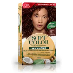 Tinta Soft Color 457 Castanho Avermelhado Tonalizante