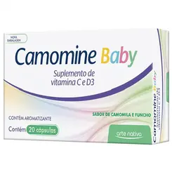Camomone Baby Arte Nativa 20 cápsulas