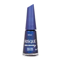 Esmalte Risqué & Chilli Beans Asas para Liberdade Metálico 8ml