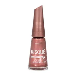 Esmalte Metálico Risqué & Chilli Beans Por Trás Dessa Lente 8ml