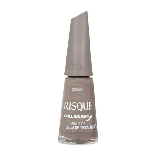 Esmalte Cremoso Risqué & Chilli Beans Rainha da Selva de Pedra 8ml