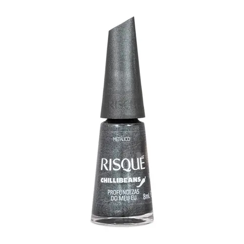 Esmalte Risqué & Chilli Beans Profundezas do Meu Eu Metálico 8ml