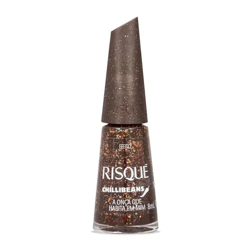 Esmalte de Efeito Risqué & Chilli Beans A Onça que Habita em Mim 8ml