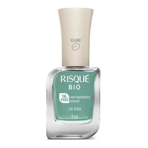 Esmalte Cremoso Risqué Bio Chá Verde 9ml