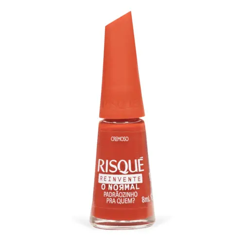 Esmalte Vermelho Cremoso Risqué Padrãozinho pra Quem? 8ml