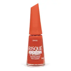 Esmalte Vermelho Cremoso Risqué Padrãozinho pra Quem? 8ml
