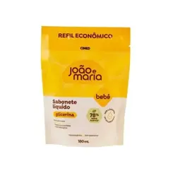 Sabonete Líquido João e Maria Glicerina Refil 180ml