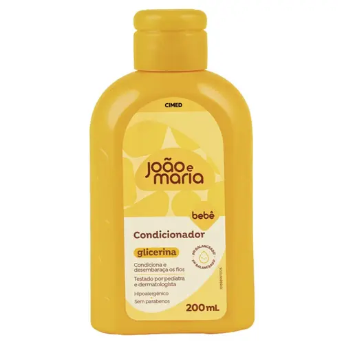 Condicionador Baby João e Maria Glicerina Bebê 200ml